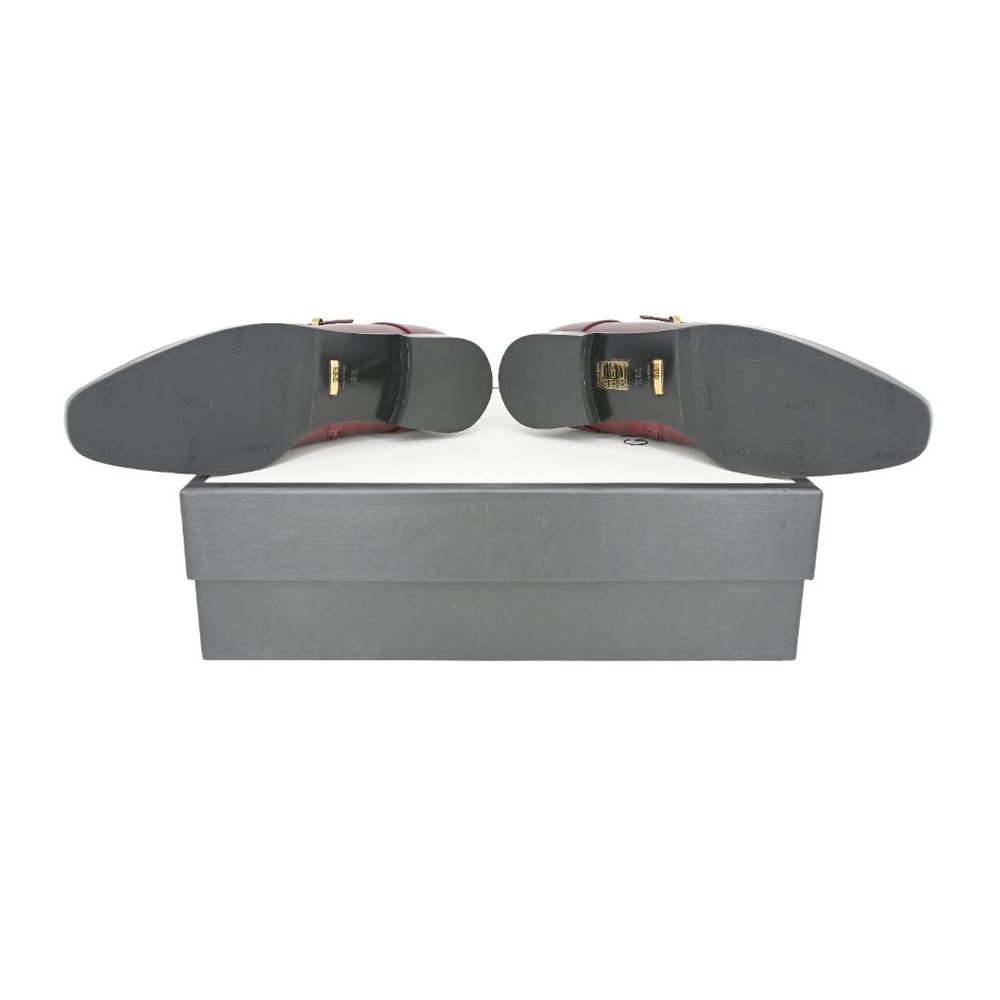 Gucci Women's 599019 Double G Strap Leather Ankle Boots - Picture 11 of 12